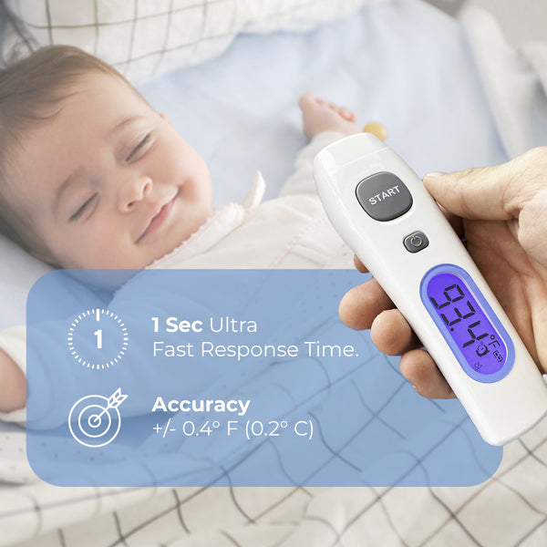 Metris Instruments THD2FE - FDA Listed Non-contact Infrared FOREHEAD/BODY thermometer for CLINICAL -HOSPITAL